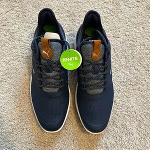 **NWT** Puma Men's Navy Ignite Golf Shoes